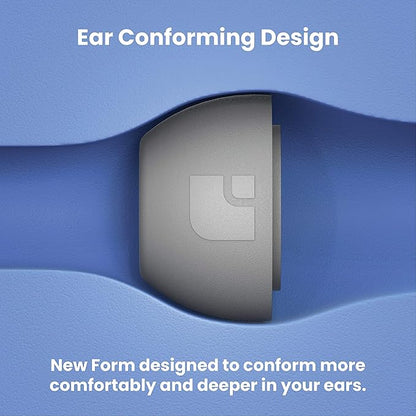 Foam Masters Ultra-Premium Memory Foam Ear Tips for AirPods Pro 1st & 2nd Gen | 3 Pairs | Black Magic Ver 6.0 | Secure | Comfort | Better Noise Cancel | Replacement Buds – Gray, Small