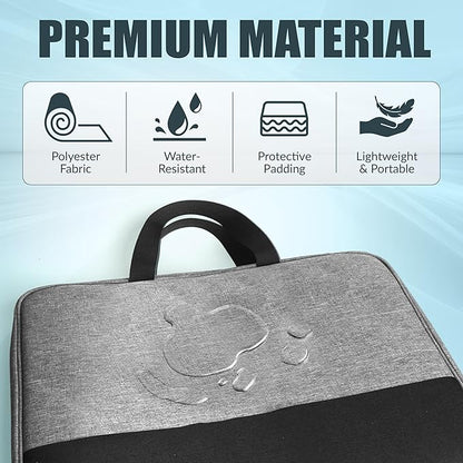 Laptop Sun Shade Bag - Fits Up to 16" Laptops, Provides Privacy, Glare Protection - Ideal Laptop Sun Shade for Working Outside