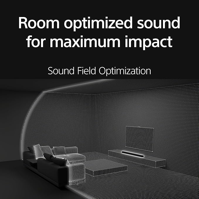 Sony BRAVIA Theater Bar 9 Soundbar for TV Surround Sound Home Theater with 13 Speakers, Dolby Atmos/DTS:X, 360 Spatial Sound Mapping, HDMI 2.1 and Supports Spotify Connect/Apple AirPlay (HT-A9000)