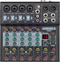 6-Channel Professional DJ Audio Mixer, DJ Controller Sound Mixer DSP 16 Preset Effects, Ideal for Home Party