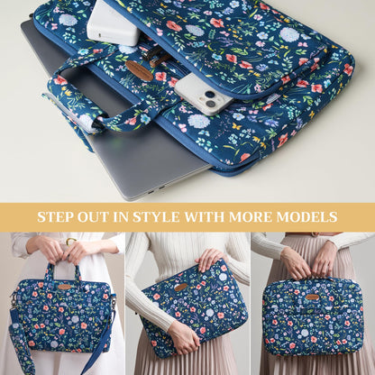 Maison d' Hermine Laptop Bag with Front Pocket Upto 15.5 inch Laptop Tablet