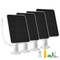 Solar Panel Charger Compatible with Arlo Essential 2K Outdoor(2nd Gen)/Essential XL Camera(2nd Gen)/Essential Spotlight, 5W Solar Panel with IP65 Waterproof 10ft Micro USB-C Cable & Wall Mount, 2 Pack