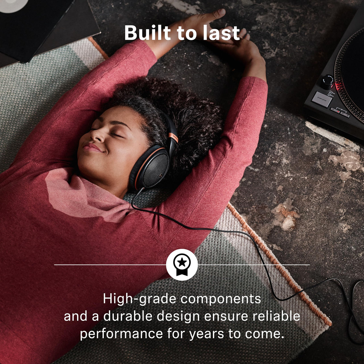 Sennheiser HD 505 Wired Open-Back Audiophile Headphones