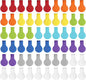 Wrap-It Storage - Mini Multi-Color Cable Labels (60 Pack) - Colorful Charger & Wire Labeler