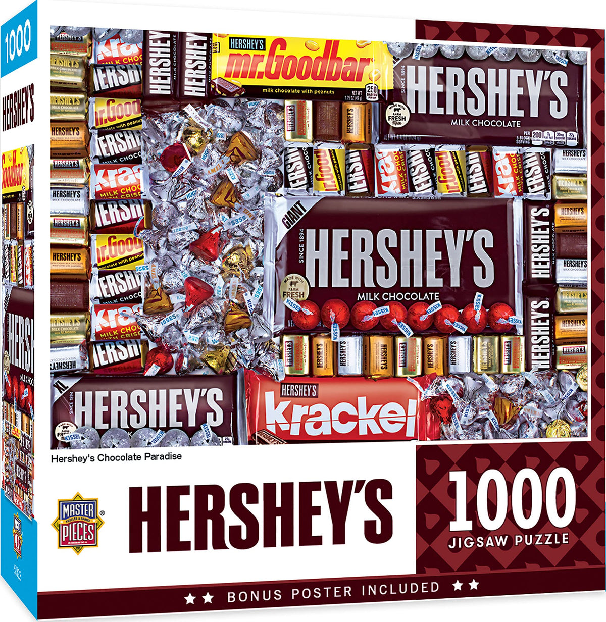 MasterPieces 1000 Piece Jigsaw Puzzle for Adults, Family, Or Youth - Hershey's Chocolate Factory - 19.25"x26.75"