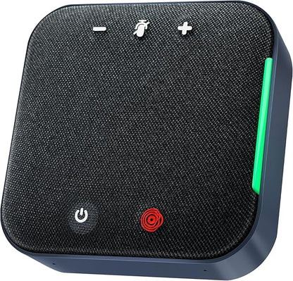 Conference Speaker and Microphone, USB C & Bluetooth Speakerphone for Computer, Laptop Speakers with mic, 360° Voice Pickup, AI Noise Reduction, 20H Call Time, Online Meetings