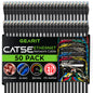 GearIt 50-Pack, Cat5e Ethernet Patch Cable 1 Foot - Snagless RJ45 Computer LAN Network Cord, Black