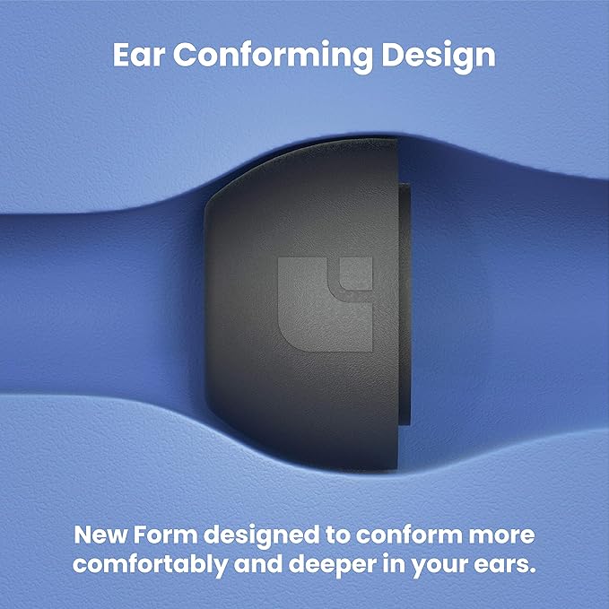 Foam Masters Ultra-Premium Memory Foam Ear Tips for AirPods Pro 1st & 2nd Gen | 3 Pairs | Black Magic Ver 6.0 | Secure | Comfort | Better Noise Cancel | Replacement Buds – Black, Small