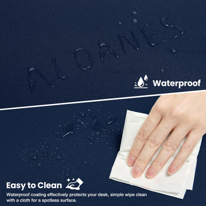 ALOANES Non-Slip Extended Mouse Pad Office&Home Desk Mat Stitched Edge