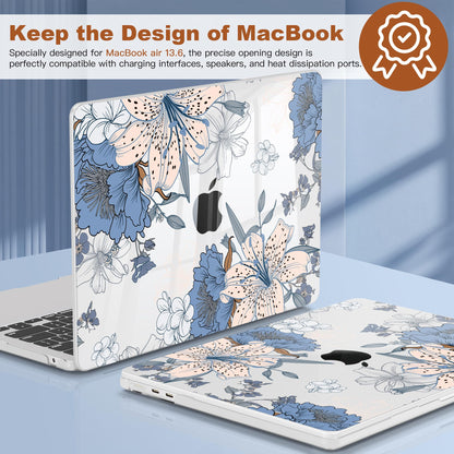CISSOOK Compatible with MacBook Air 13.6 inch Case 2026 2025 2024 2023 2022