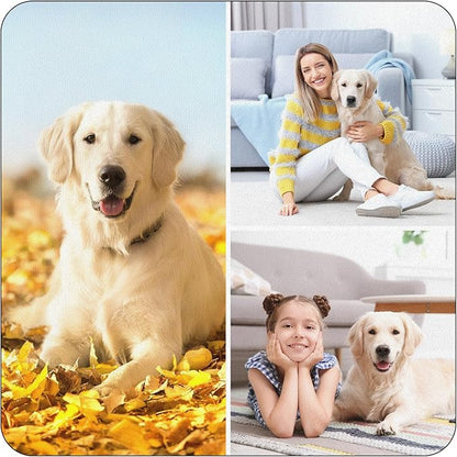 Custom Mouse Pad, Personalized Mouse Pad with Photo & Text, Neoprene Mouse Mat for Laptop Computer Office Desk, Mousepad Small with Anti-Slip Rubber Base
