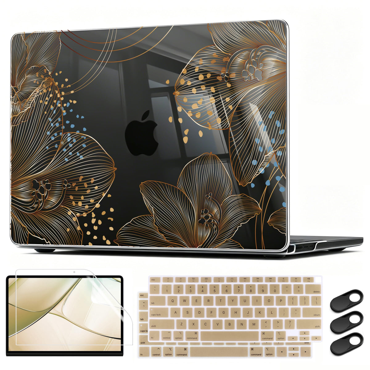 CISSOOK Compatible with MacBook Pro 13 inch Case 2025-2016 Release M2 M1