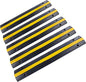 Rubber Cable Ramp Cord Cover Cable Protector Ramps Wire Hose Protective 1 Channel 22000Lbs Load Capacity Traffic Speed Bump for Asphalt Concrete Gravel Driveway Indoor Outdoor, 5 Pack