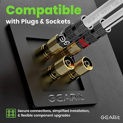 14AWG Speaker Wire, GearIT Pro Series 14 AWG Gauge Speaker Wire Cable (500 Feet / 152.4 Meters) Great Use for Home Theater Speakers and Car Speakers White