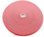 Reusable Fastening Tape Cable Ties 3/4 Inch Double Side Hook Roll (25 Yard, Red)