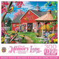 MasterPieces - 300 Piece Jigsaw Puzzle, Large EZ Grip, Goldfinch Farms, Adult & Family Fun, Non-Glare, 18"x24", Puzzles 300 Pieces for Adults