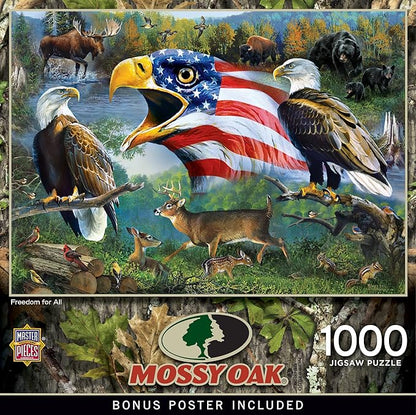 Baby Fanatics 72298: Mossy Oak - Man's Best Friends 1000Pc Puzzle