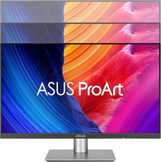 ASUS ProArt Display 27” 1440P Professional Monitor (PA278CFRV) - IPS, QHD (2560 x 1440), Pre-Calibrated, 95% DCI-P3, Daisy-chain, 100Hz, LuxPixel AGLR, Calman Verified, USB-C 96W, HDR400, 3yr warranty