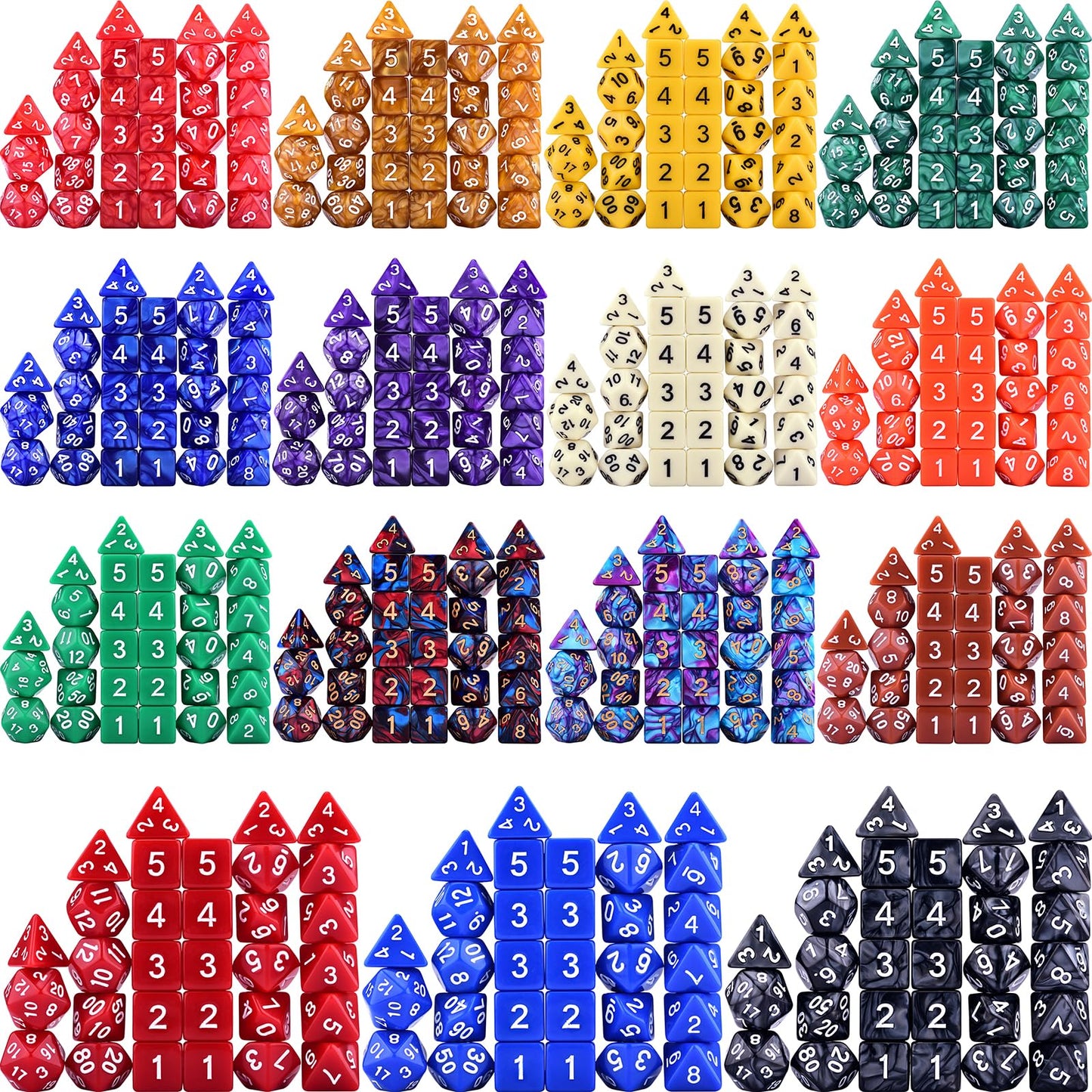 Amiven Extended Dice RPG Set