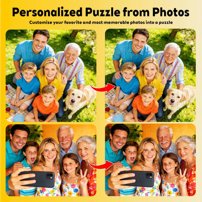Custom Photos Puzzle, Personalized Jigsaw Puzzle for Adults 1000Pcs