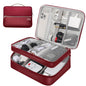 CILLA Electronic Organizer Travel Case, Travel Cord Organizer Case Portable Waterproof Cable Organizer Bag for Charger, Cord, USB, Power Bank, Earphone