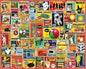 White Mountain Slang We Used Jigsaw Puzzles 1000 Pieces for Adults Children Grandparents Fun Collage Puzzles for Family
