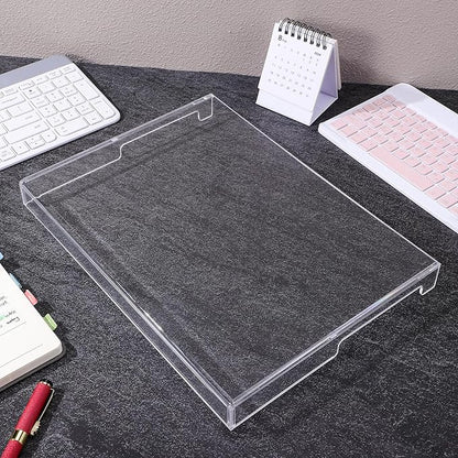 Laptop Keyboard Protector Cover Acrylic Clear Laptop Dust Case Anti-Cat Keyboard Cover Computer Mechanical Transparent Protector Suitable for 14inch Computer (13.8 * 9.8 * 0.6 Inch)