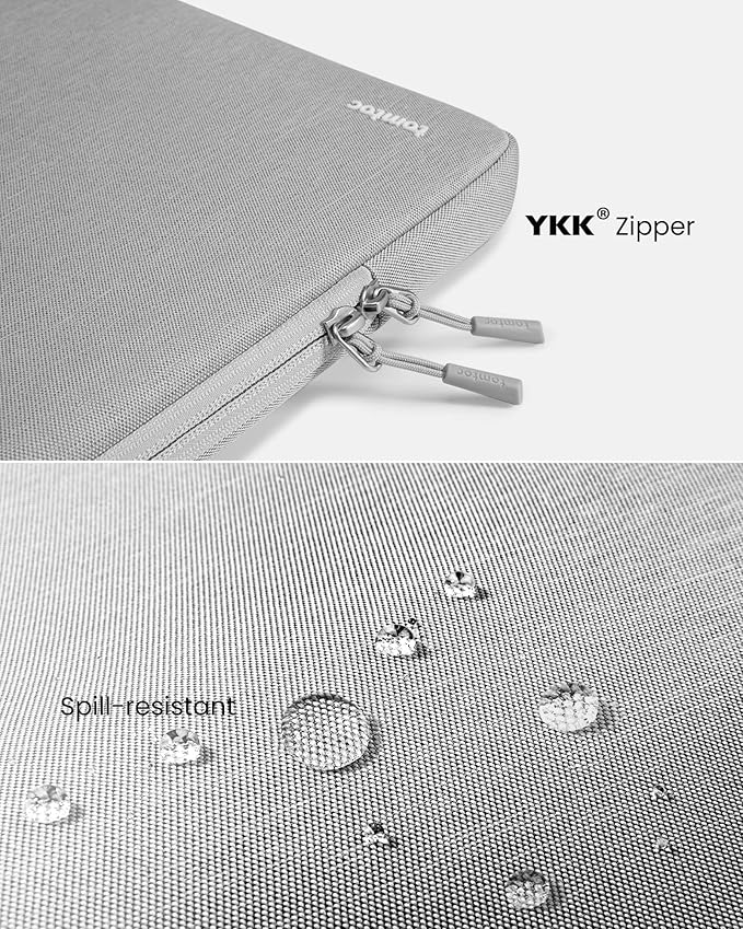 tomtoc 360° Protective Laptop Sleeve for 15.6 Inch Acer Aspire 1/3/5/7, Chromebook, Lenovo IdeaPad L3, HP Pavilion/Envy, ASUS Chromebook/VivoBook, Water-Resistant Notebook Accessory Bag Case