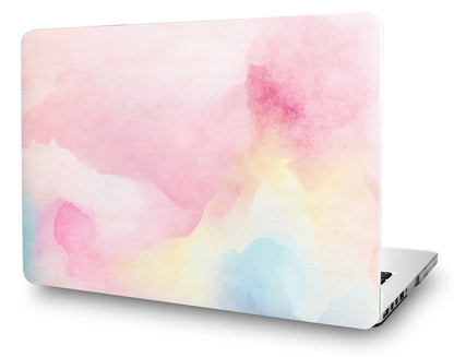 KECC Ultra Thin Case for MacBook Pro 13 inch 2026 2025-2016 Release M2 M1 Chip, Lightweight Plastic Hard Shell for MacBook Pro 13” + Keyboard Cover + Sleeve, Pink Mist