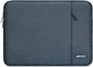 MOSISO Laptop Case 13 inch, 13 inch Laptop Sleeve Compatible with MacBook Air M4 M3 M2 M1 2025-2018 / Pro M2 M1 2025-2016, Polyester Vertical Computer Sleeve Bag with Pocket, Haze Blue