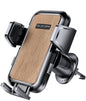 Air Vent Car Phone Holder, Adjustable Wide Clamp, Metal Hook, Anti-Shake