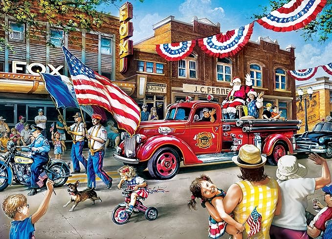 MasterPieces 1000 Piece Jigsaw Puzzle for Adults, Family, Or Youth - Parade Day - 19.25"x26.75"