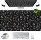 Green Cute Anime Desk Mat Kawaii Cartoon Ducks Gaming Mouse Pad XXL Large Anime Girl Gamer Mousepad Women Office Decor Desk Pad Aesthetic Lotus Leaf Laptop Keyboard Pad Computer Mat 31.5x15.75 in