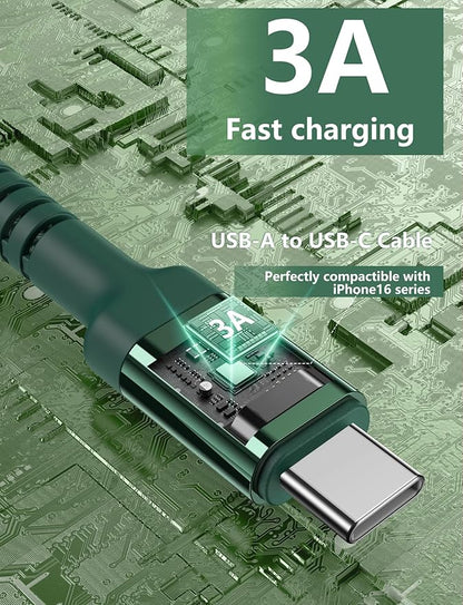 USB to USB C Cable Fast Charging 10FT USB A to USB C Charger Cord, Upgraded