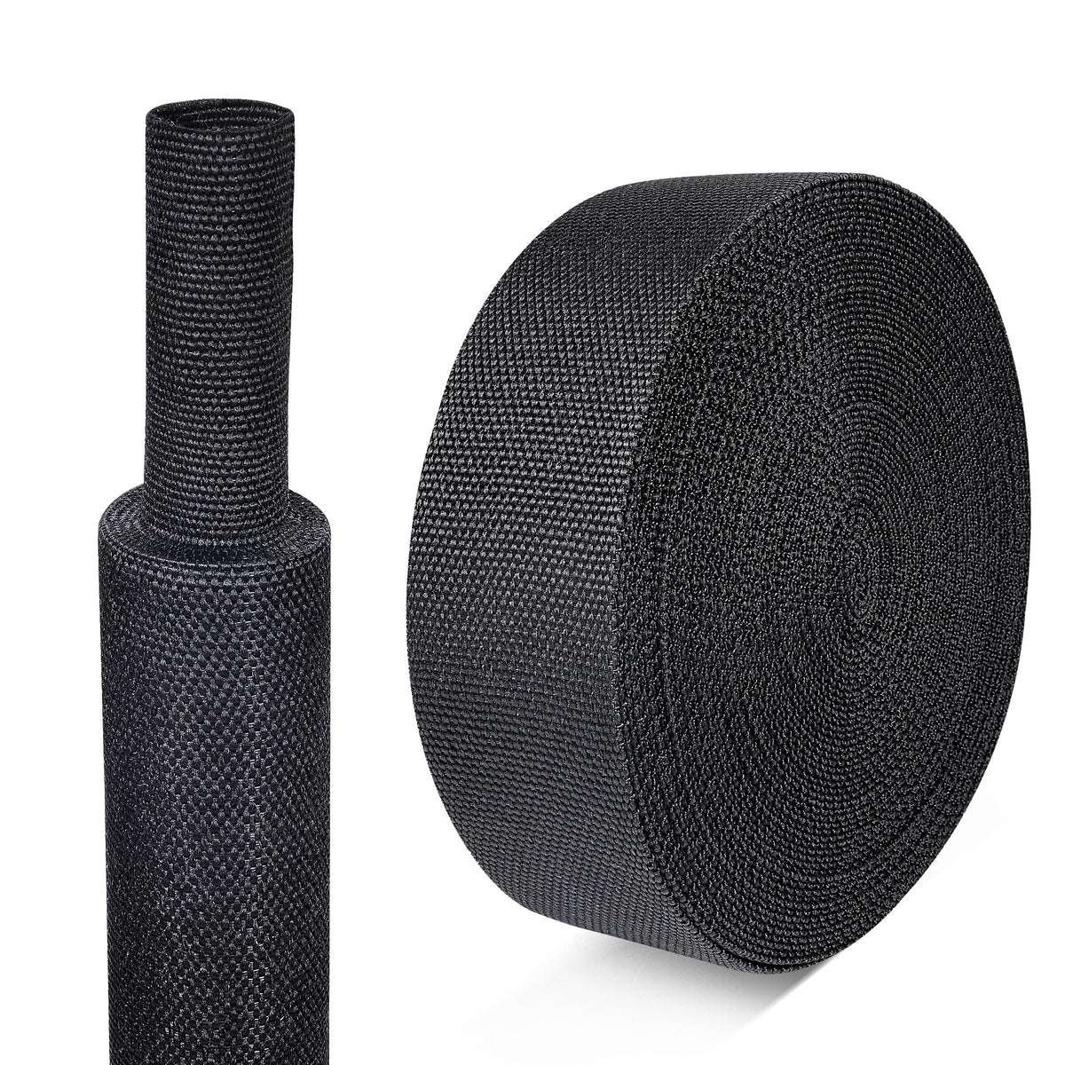 BuyUneed 2:1 Ratio Heat Shrinkable Braided Wiring Sleeving 3/4" ID-46ft