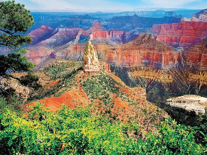 MasterPieces 550 Piece Jigsaw Puzzle For Adults, Family, Or Youth - Grand Canyon North Rim - 18"x24"